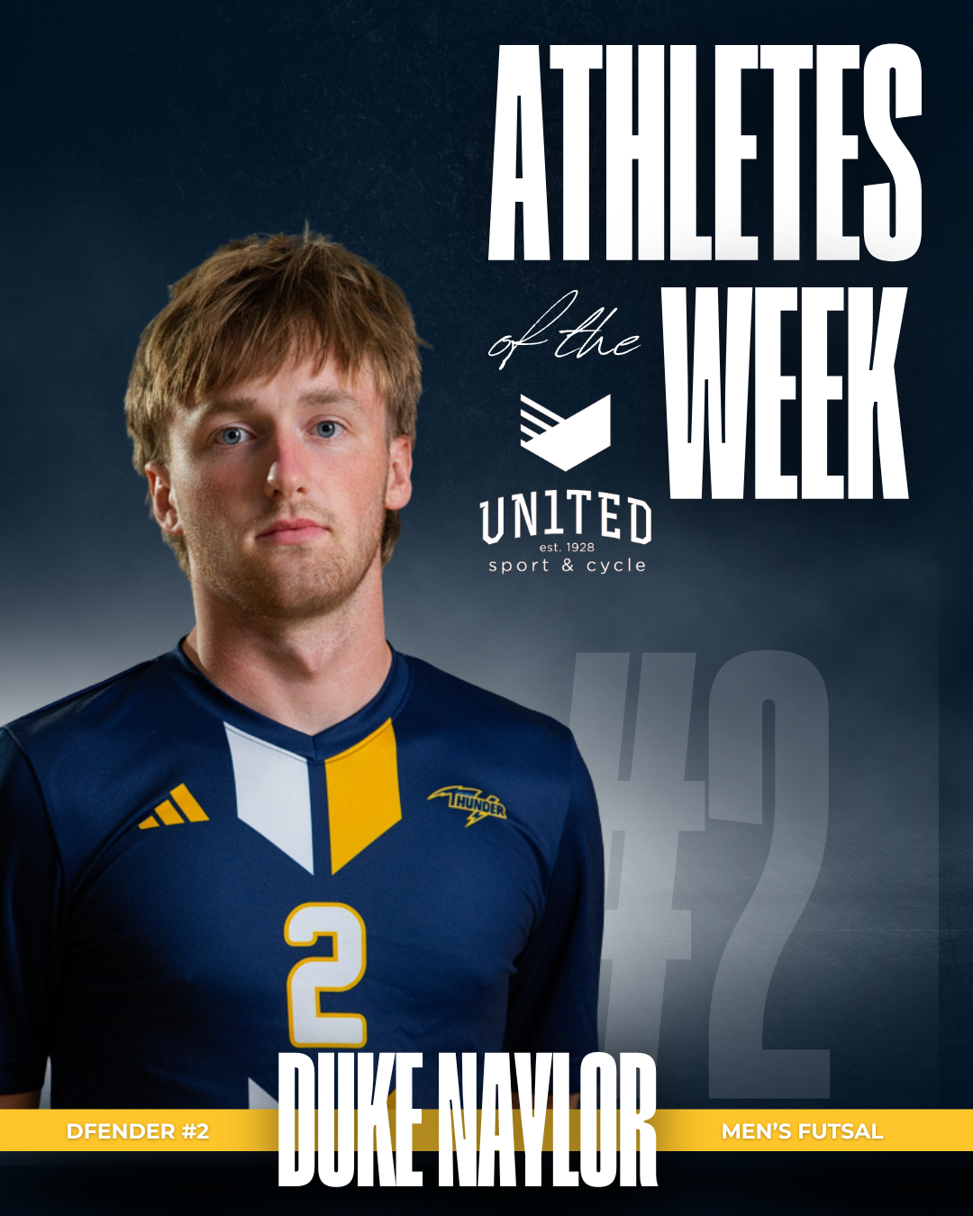 Male Athlete of the Week March 16th - 22nd