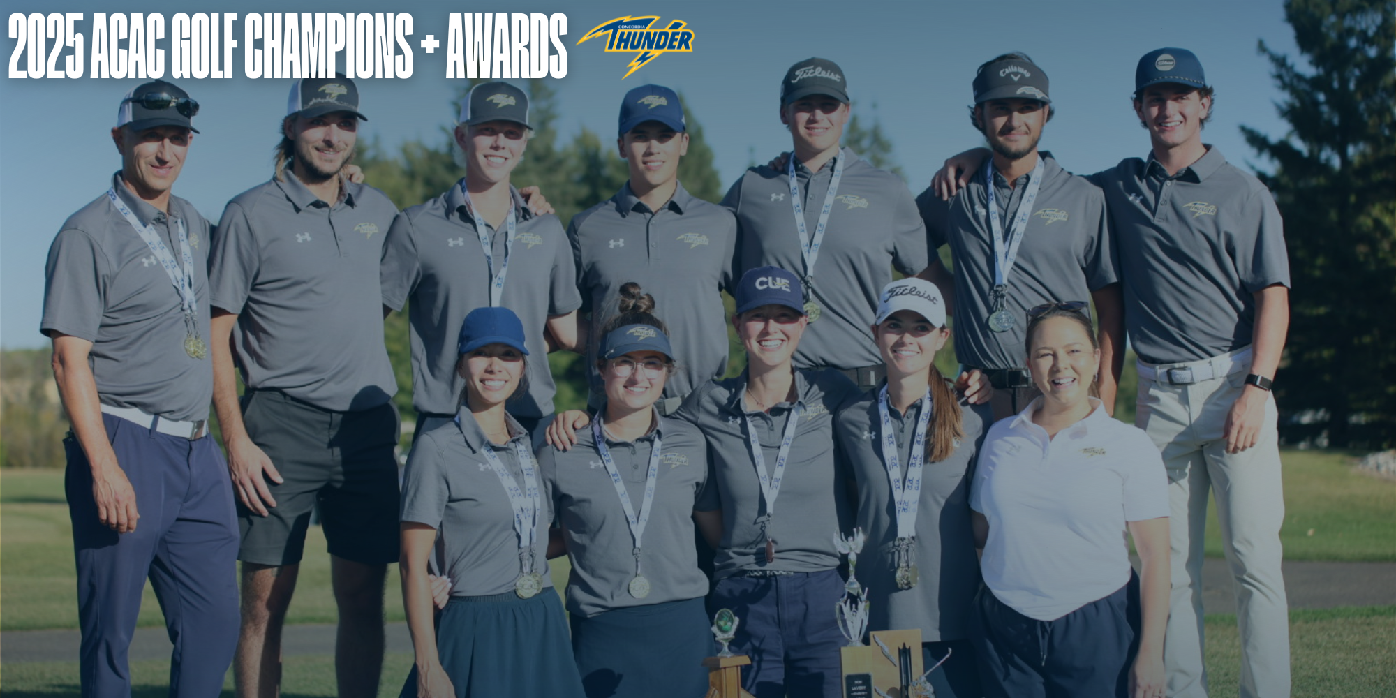 Thunder Golf Wins 2025 ACAC Team Championships and Individual Awards