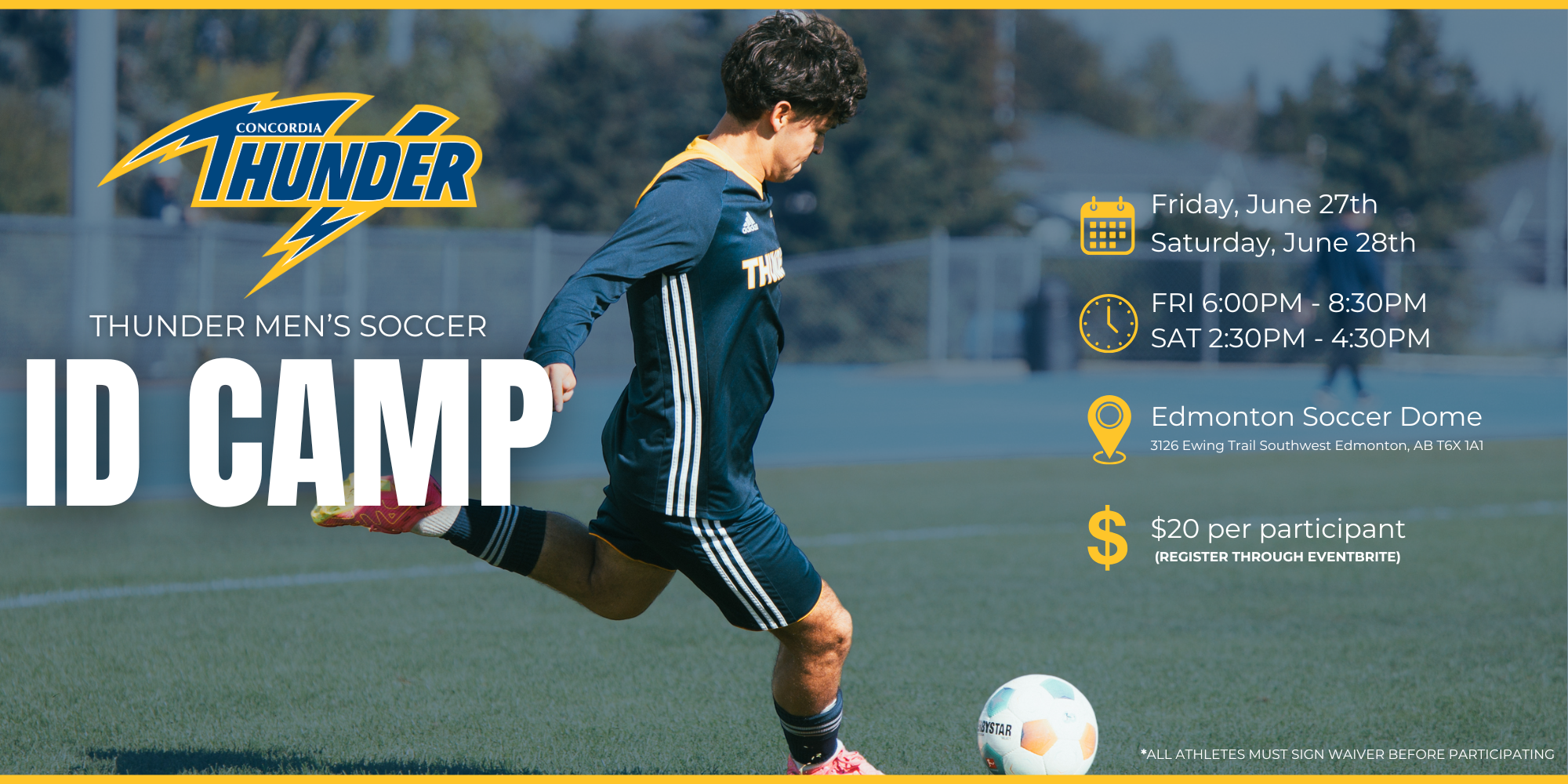 Men's Soccer Summer ID Camp - Sign Up Now
