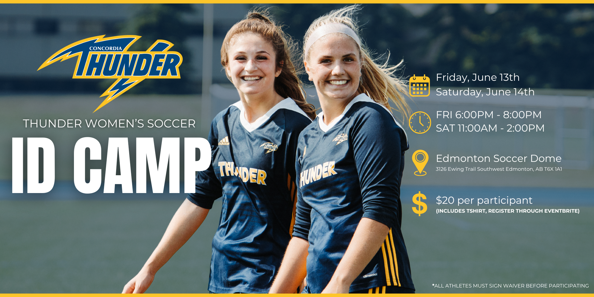 Women's Soccer Summer ID Camp - Sign Up Now